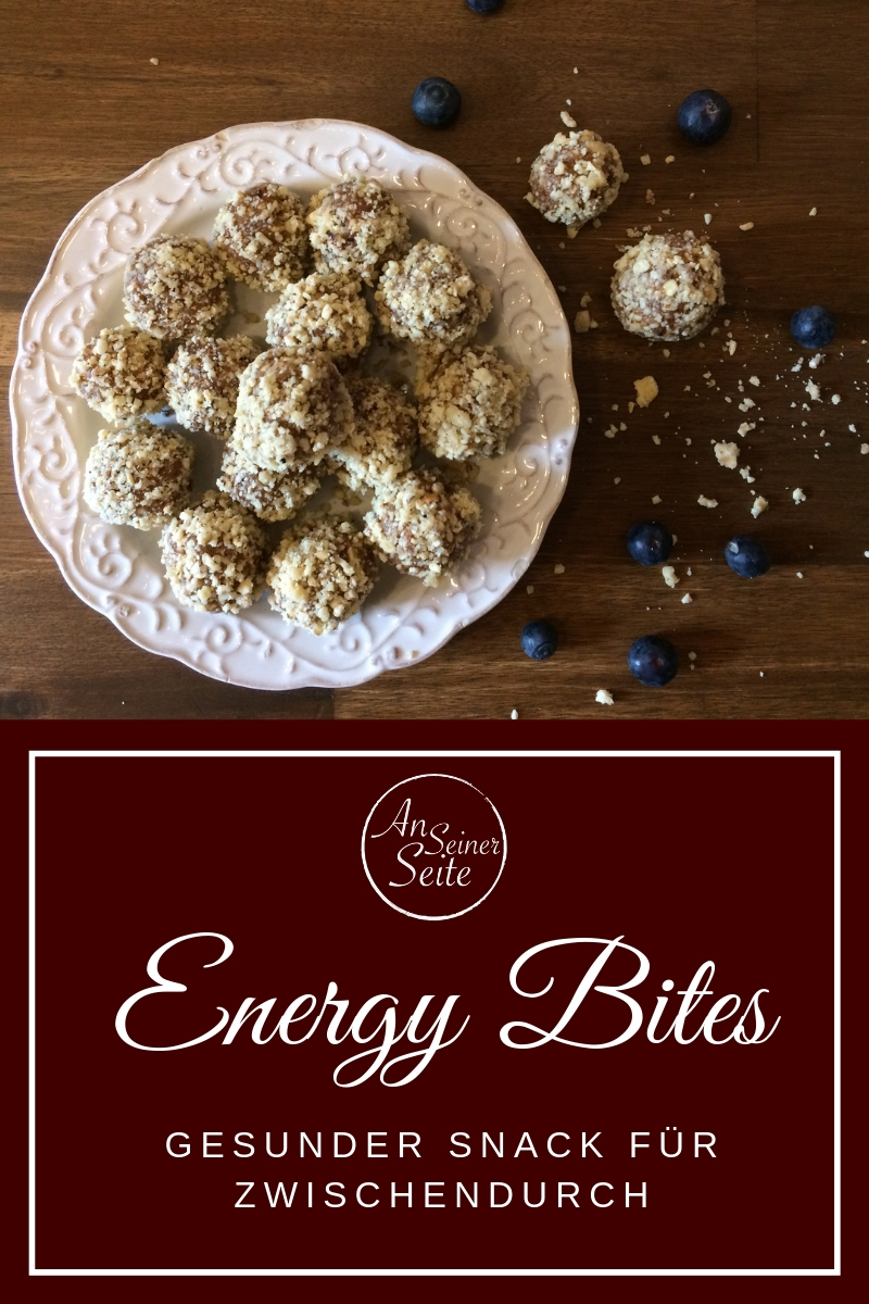 Energy Bites - der gesunde Snack für zwischendurch #energybites #gesundesnacks I anseinerseite.de